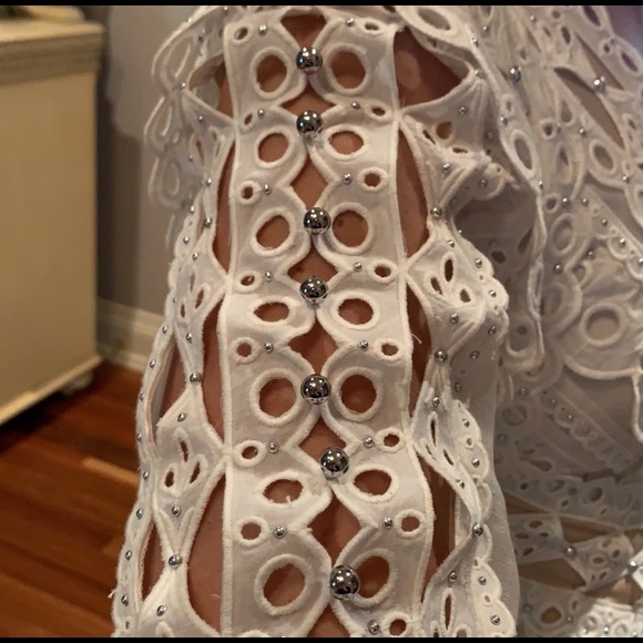 Zimmermann Moncur Studded Mini Dress - Picture 8 of 9